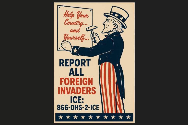 Trump lanza campaña para delatar a migrantes; mexicano muere bajo custodia del ICE