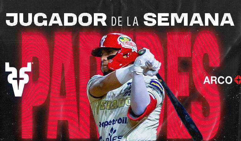 Isaac Paredes es el Jugador de la Semana de la Liga Mexicana del Pacífico