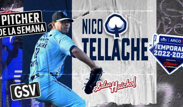 Nico Tellache es el Pítcher de la Semana en la LMP
