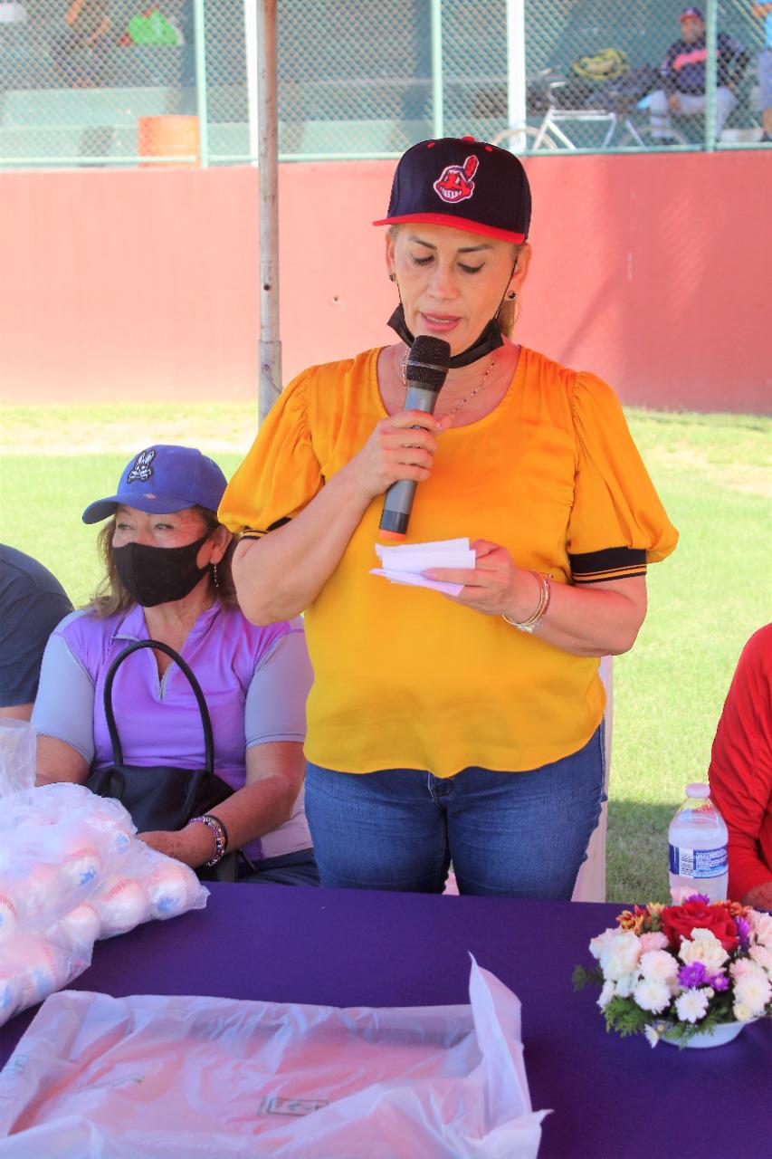 $!Inauguran en Escuinapa Liga de Beisbol Veteranos 40 Años y Más