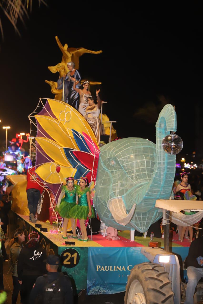 $!Vive Mazatlán la emoción del primer desfile del Carnaval de Mazatlán