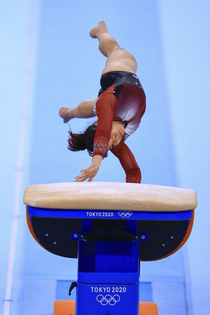 $!Alexa Moreno se mete a la disputa de medallas y va a la final de salto de caballo