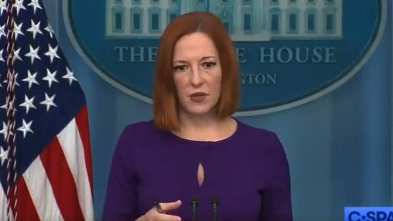 Jen Psaki, vocera de la Casa Blanca