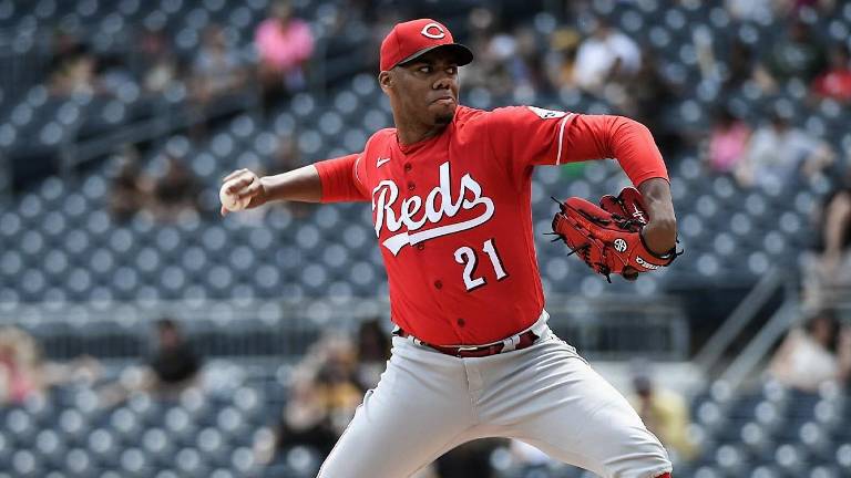 Hunter Greene no permitió imparables hasta la octava.