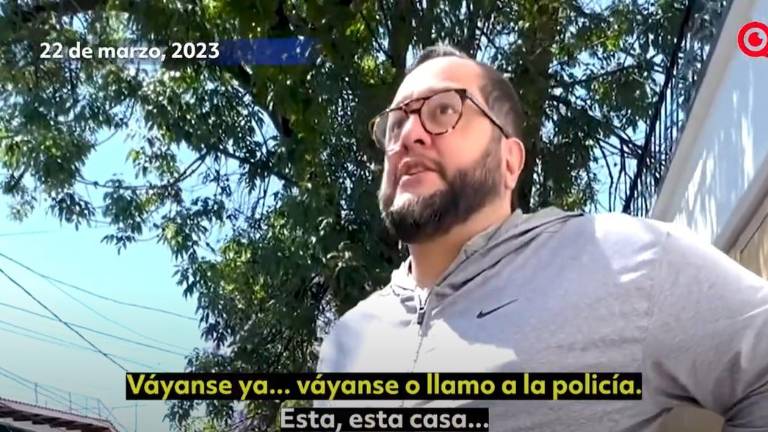José Ramón López Beltrán fue visto afuera de la casa, ubicada en la Colonia Copilco Universidad de la CDMX.