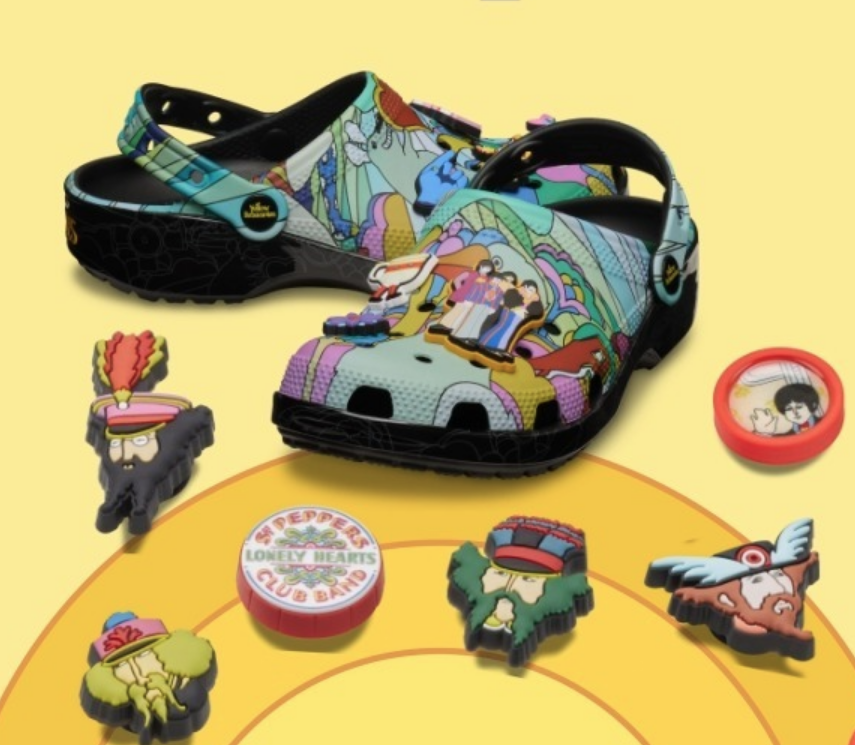 $!Lanza Crocs diseños inspirados en The Beatles