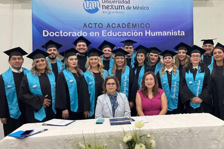 Logran su objetivo, ya son doctores en Educación Humanista