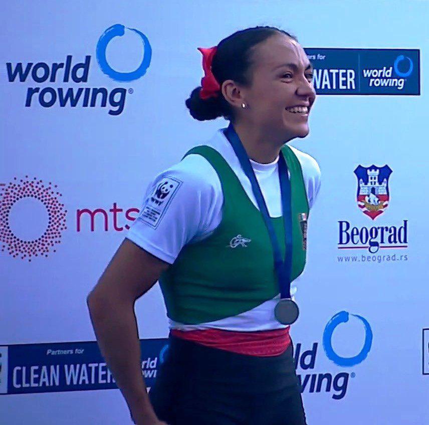 $!Kenia Lechuga logra histórica medalla en Mundial de Remo
