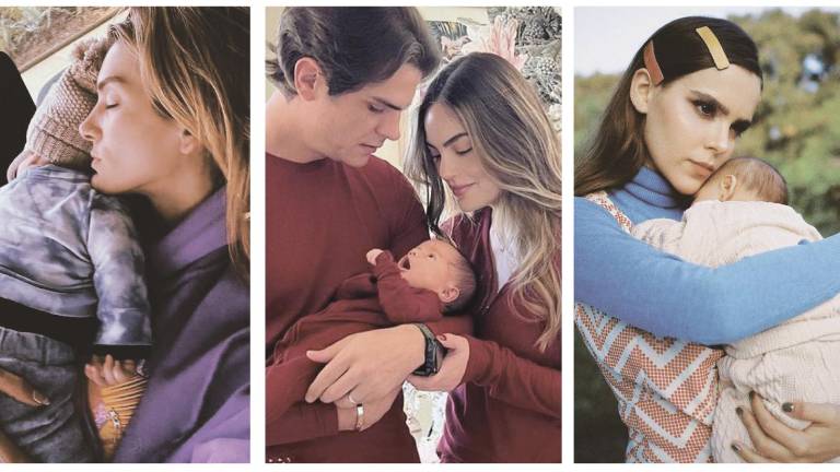 Artistas que este año se estrenaron como mamás.
