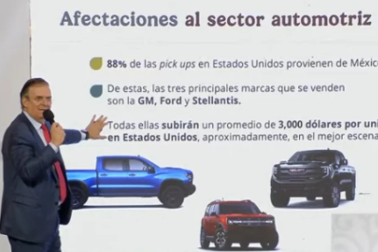 Arancel, tiro en el pie para Estados Unidos: Ebrard