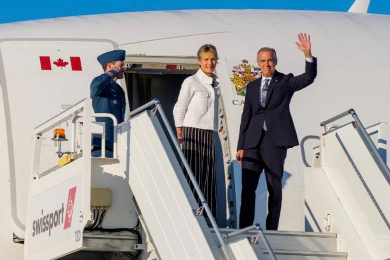 Primer Ministro de Canadá llega a México; sostendrá reunión con Sheinbaum
