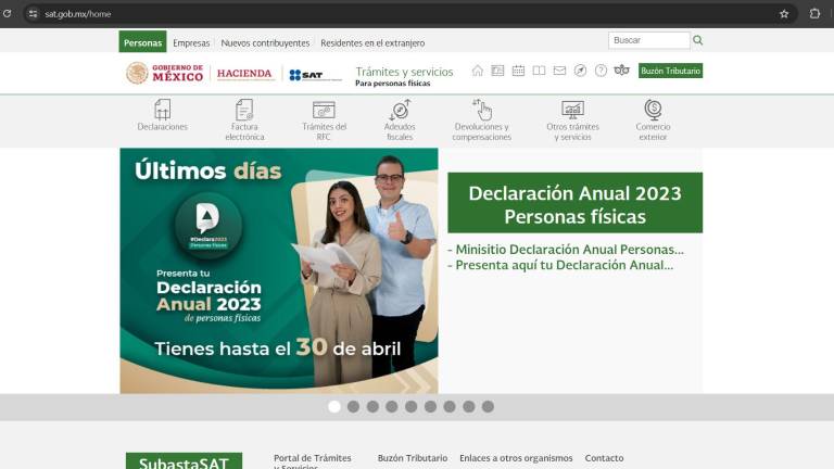 Este martes 30 de abril es el último día para la presentación de la declaración anual de las personas físicas 2023.
