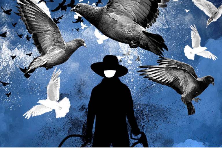 El ‘exterminador’ de palomas