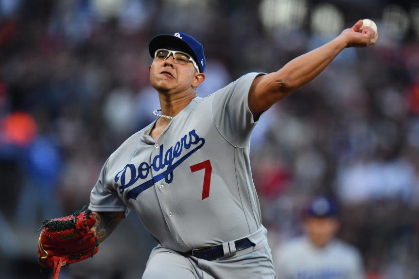$!Julio Urías no abrirá el Juego 5 de esta noche ante Gigantes