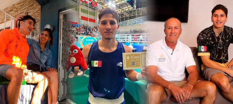 Marco Verde y su familia.