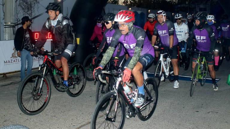 Multitudinaria respuesta tiene el Gran Fondo Mazatlán 2025