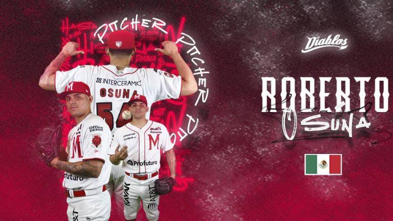 De esta manera, Diablos Rojos del México hizo oficial la incorporación de Roberto Osuna a su róster.