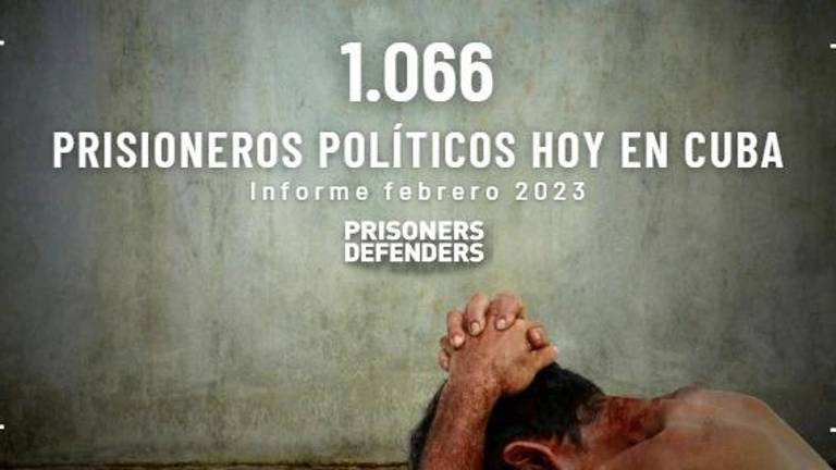 La organización Prisoners Defenders presenta un informe sobre los prisioneros políticos en Cuba.
