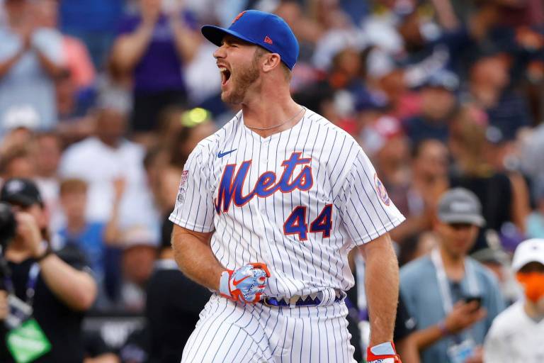 Pete Alonso revalida su título en el Derby de Jonrones de las Grandes Ligas