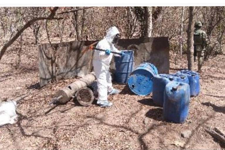 Suman otros 7 laboratorios clandestinos ubicados en Culiacán y Cosalá
