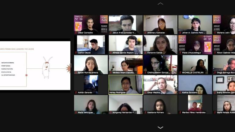 El Congreso Internacional Linces Art &amp; Design Online 2021 se llevó a cabo a través de Zoom.