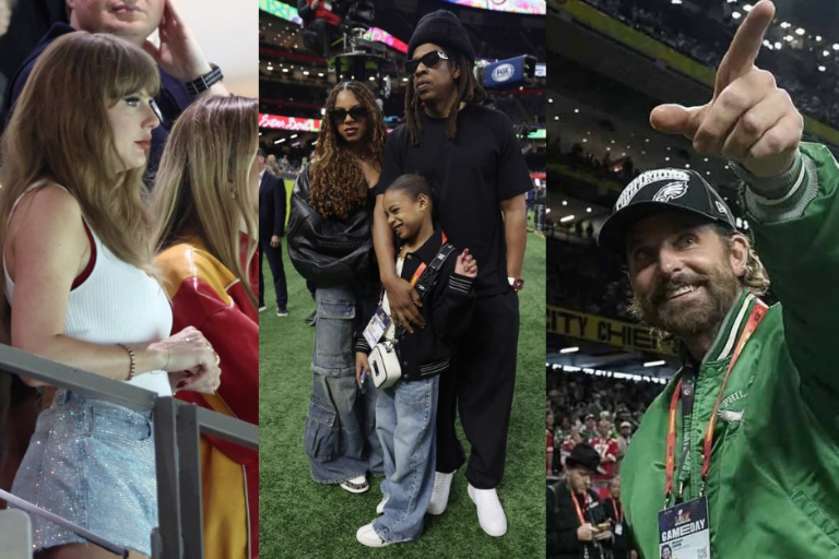 Disfrutan famosos al Super Bowl 2025