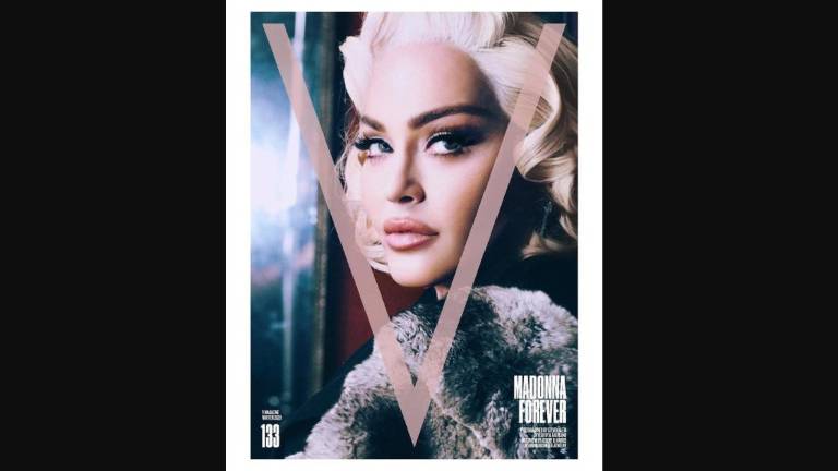 Portada de la revista en la que posó Madonna.