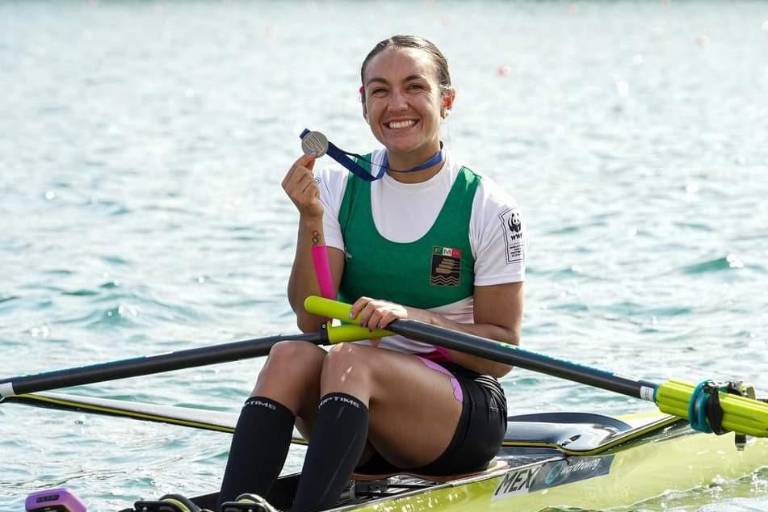 Kenia Lechuga logra histórica medalla en Mundial de Remo