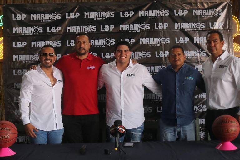 Anuncian nacimiento de Marinos de Mazatlán, que jugará en la Liga de Baloncesto del Pacífico