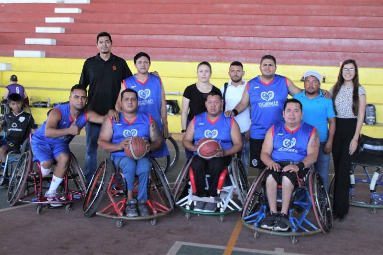 Escuinapa es campeón del Cuadrangular de Baloncesto en Silla de Ruedas