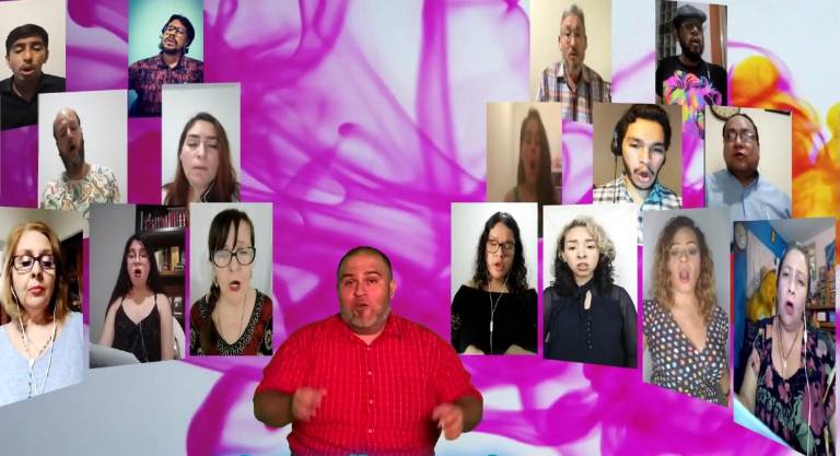 El Coro de Ópera es dirigido por Marco Antonio Rodríguez.