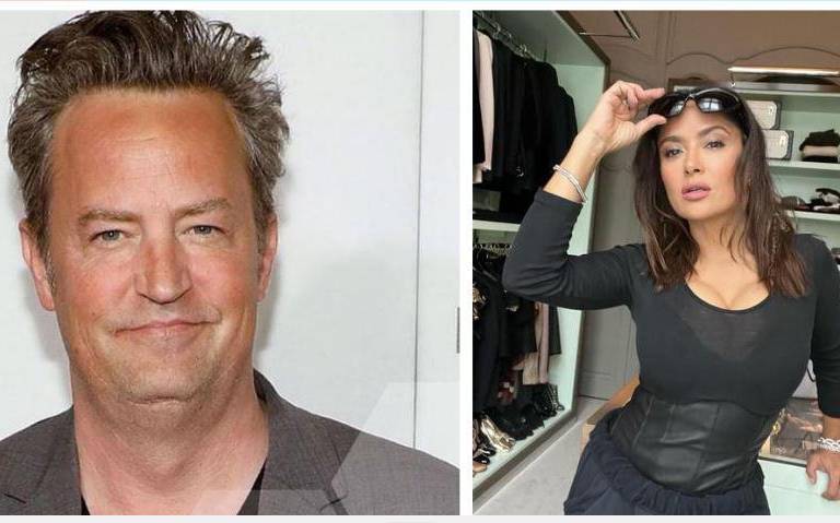 Cuestiona Matthew Perry experiencia actoral de Salma Hayek en su nuevo libro