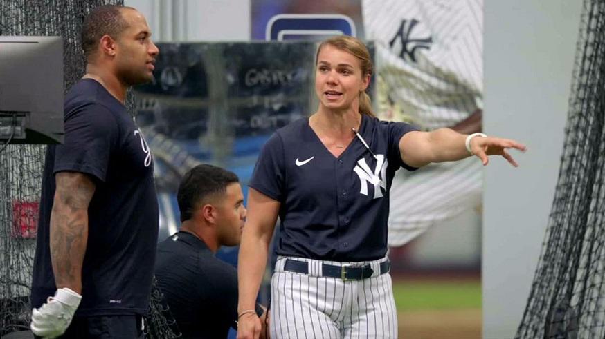 $!¿Quién es Rachel Balkovec, la histórica mánager en Ligas Menores de Estados Unidos?