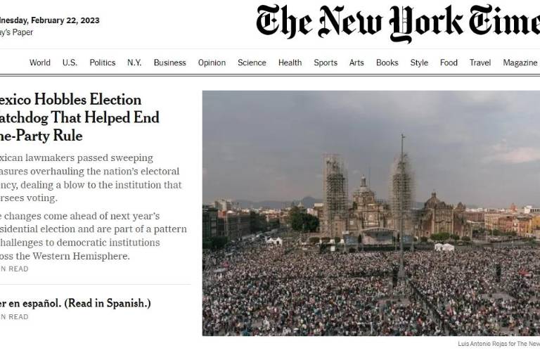 Embajada de EU reporta ‘amenazas a democracia en México’: NYT
