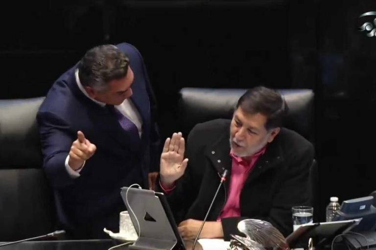 ‘Alito’ y Fernández Noroña se gritan y se encaran en la tribuna del Senado