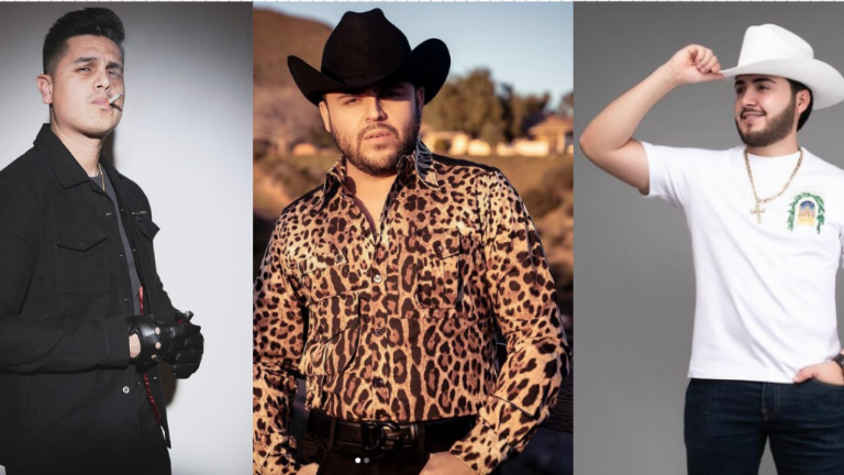 Regulo Caro, Gerardo Ortiz y Wil Caro interpretan Hola Corazón.