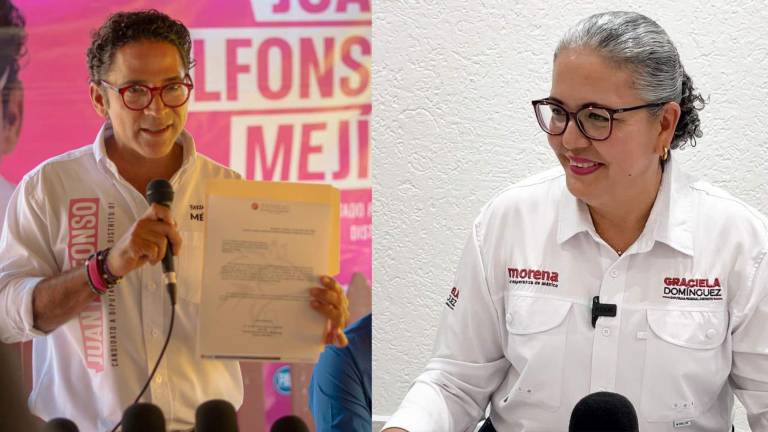 Juan Alfonso Mejía López informó que a Graciela Domínguez se le cumplió varias exigencias que pedía, pero que no aceptó debatir. La candidata señaló que el candidato quiere imponer un ambiente hostil.