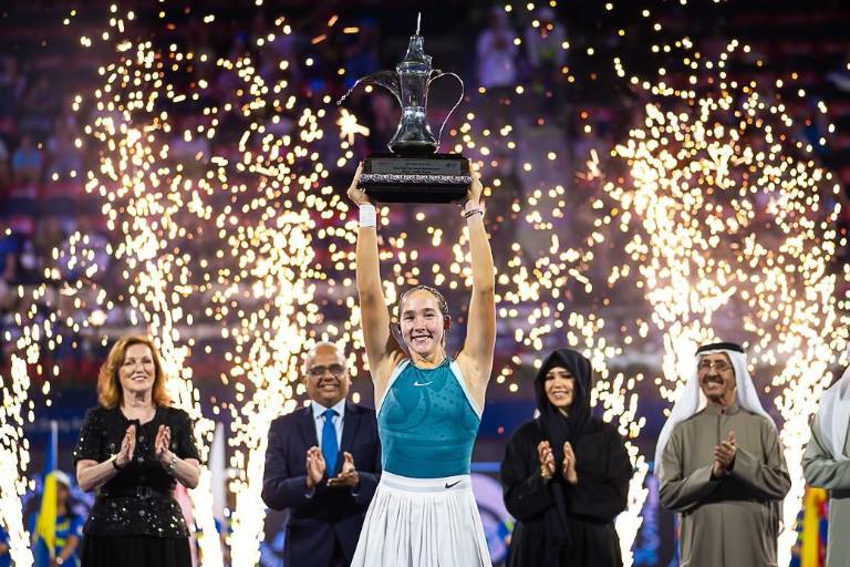 Mirra Andreeva, primera jugador de 17 años en el Top 10 de la WTA desde 2007