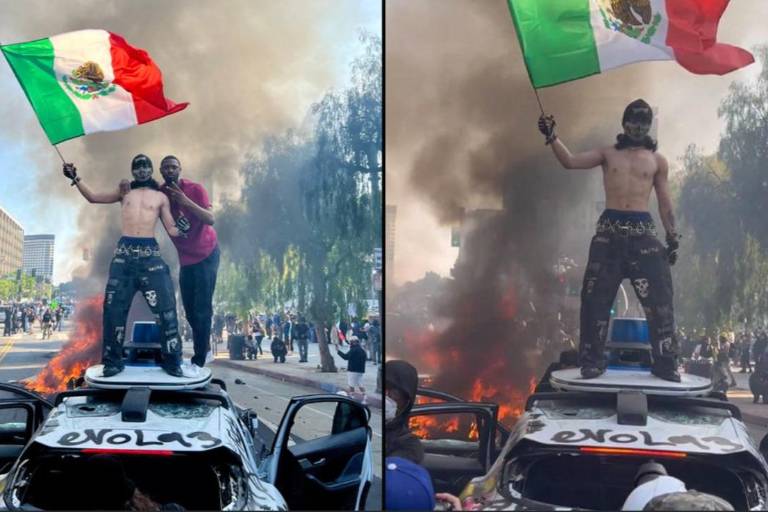 Detienen a 42 mexicanos en LA; no caer en provocaciones y manifestarse pacíficamente, pide Sheinbaum