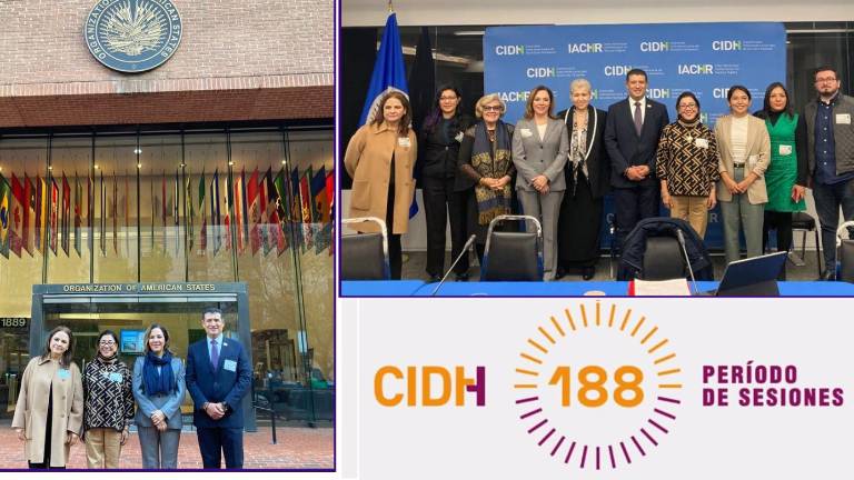La audiencia fue en el marco de su 188 periodo de sesiones, en su sede en Washington D.C.