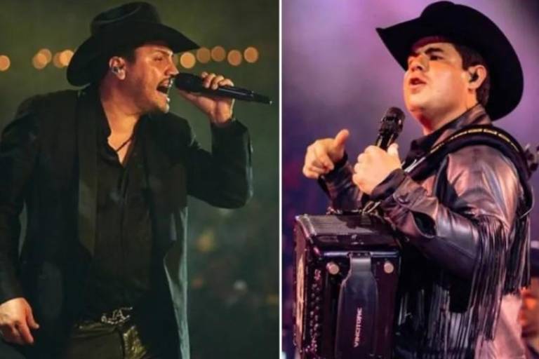 Julión Álvarez y Alfredo Olivas se ‘fugan del anexo’ para estar en el Carnaval de Mazatlán