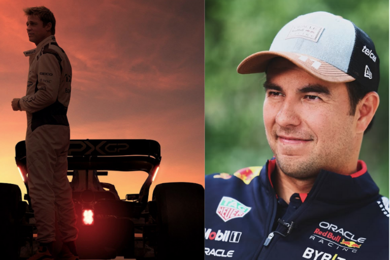 Aparecerá ‘Checo’ Pérez en ‘F1: La Película’, con Brad Pitt