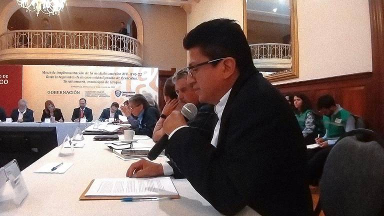 Autoridades y jesuitas de Cerocahui, Chihuahua, instalaron una Mesa de Implementación el 16 de marzo.