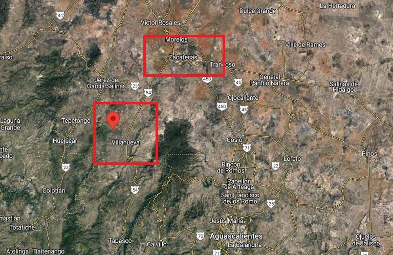 Enfrentamiento armado deja seis muertos en Zacatecas