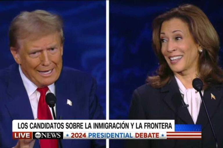 Trump rechaza debatir nuevamente contra Kamala Harris