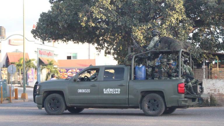 Fue en punto de las 17:00 horas que salió el comando de seguridad de la cabecera municipal