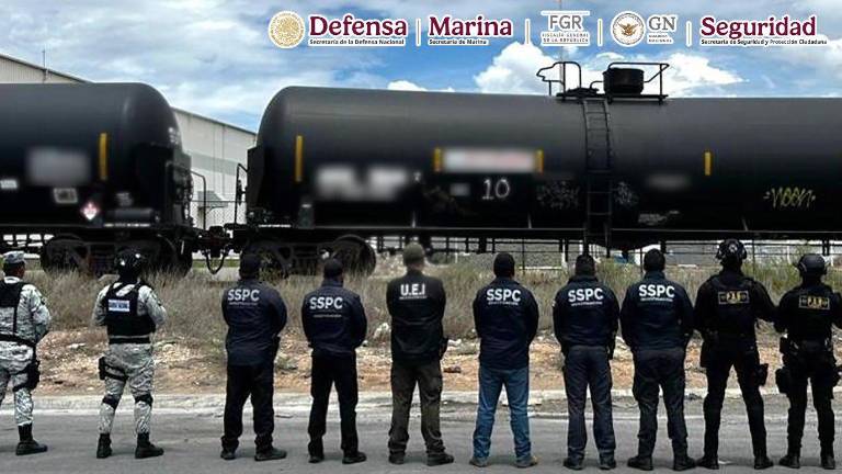 Decomiso de combustible en Coahuila.
