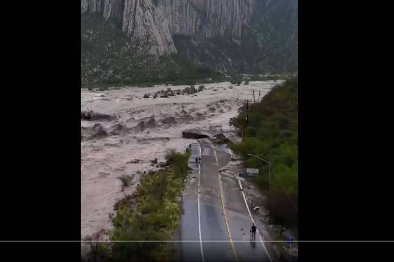 Reportan cortes totales en carreteras de Nuevo León y Tamaulipas por ‘Alberto’