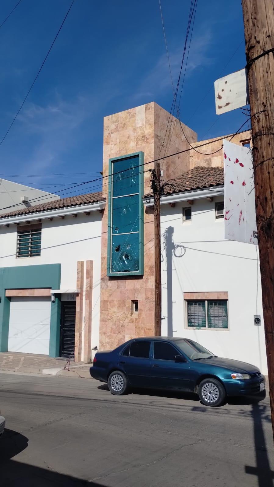 $!Grupo armado balea una casa en el sector Guadalupe Victoria, en Culiacán