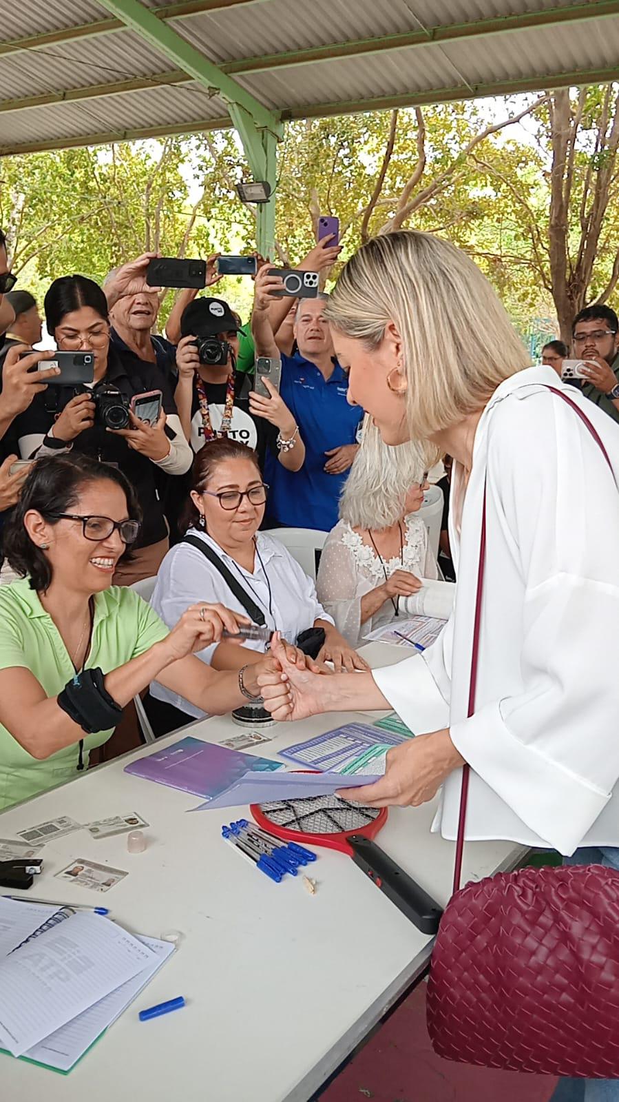 $!Invita Alcaldesa de Mazatlán a ciudadanía a salir a votar en elección judicial